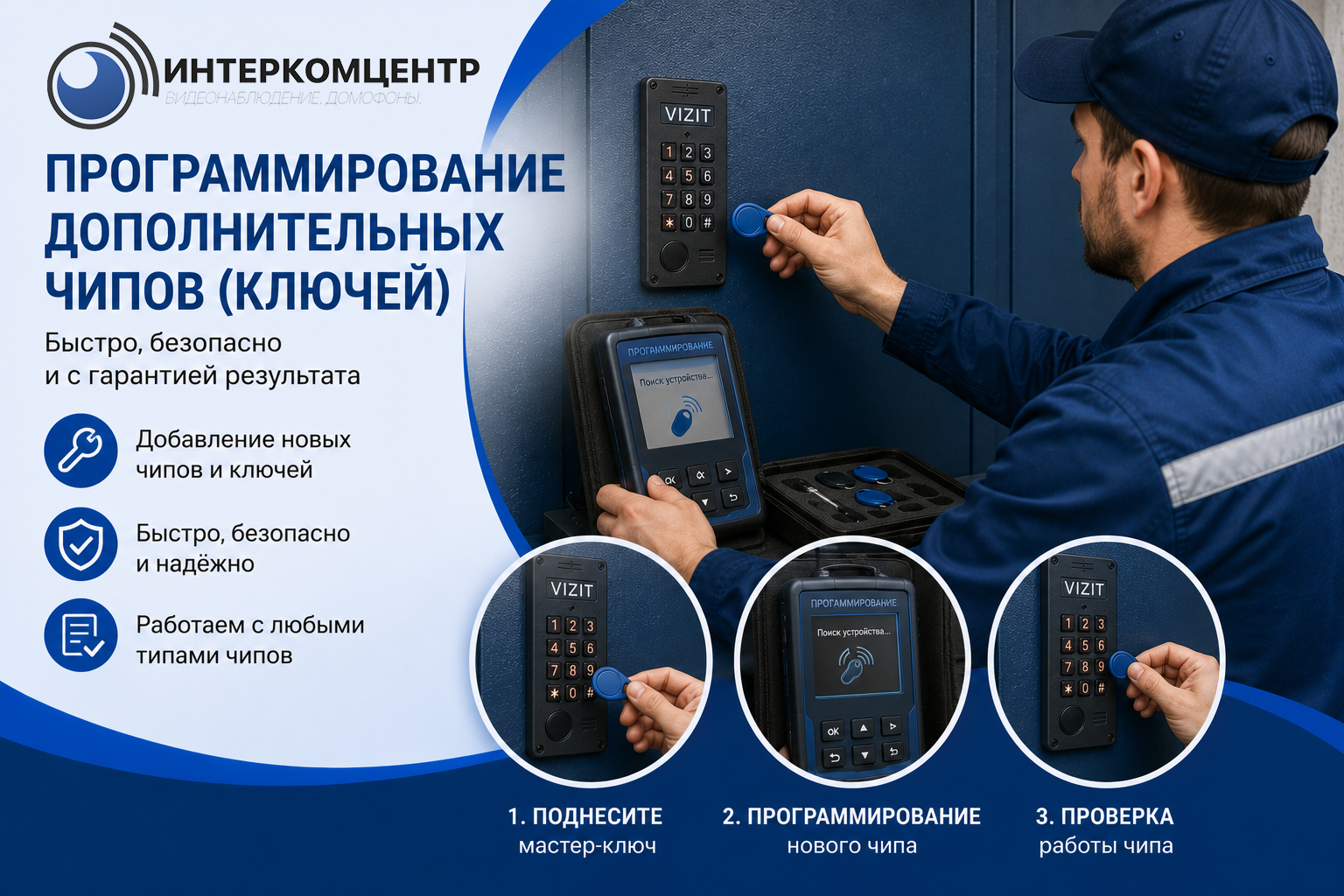Программирование дополнительных чипов